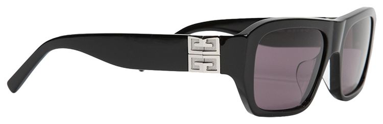 Givenchy 4G Sunglasses Shiny BlackSmoke