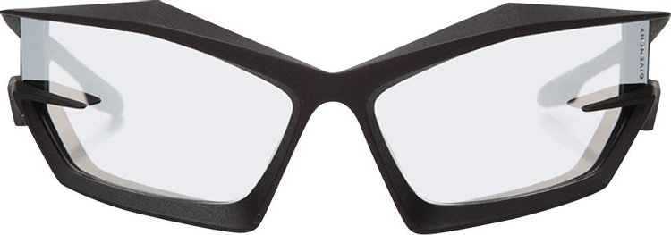 Givenchy Giv Cut Sunglasses 'Matte Black/Solid Silver Mirror'