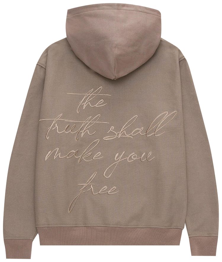 Honor The Gift Full Zip Truth Hoodie Grey