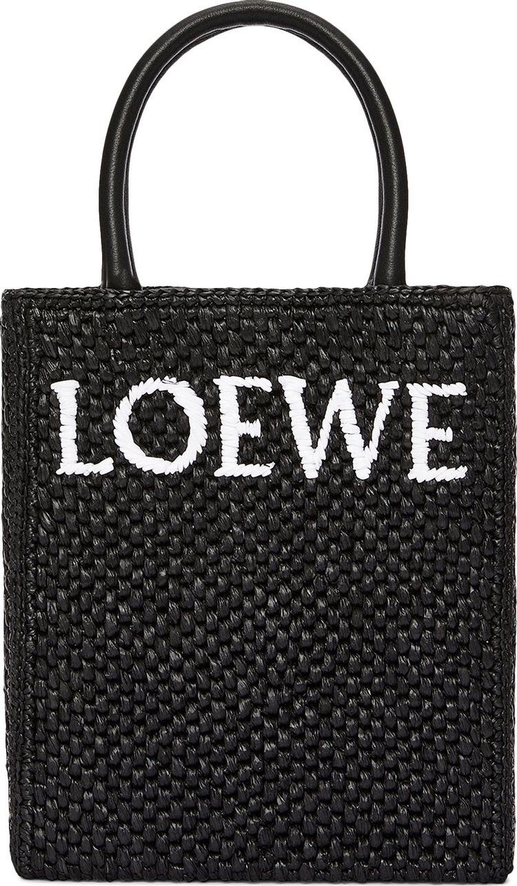 Loewe A5 Tote Bag 'Black/White'