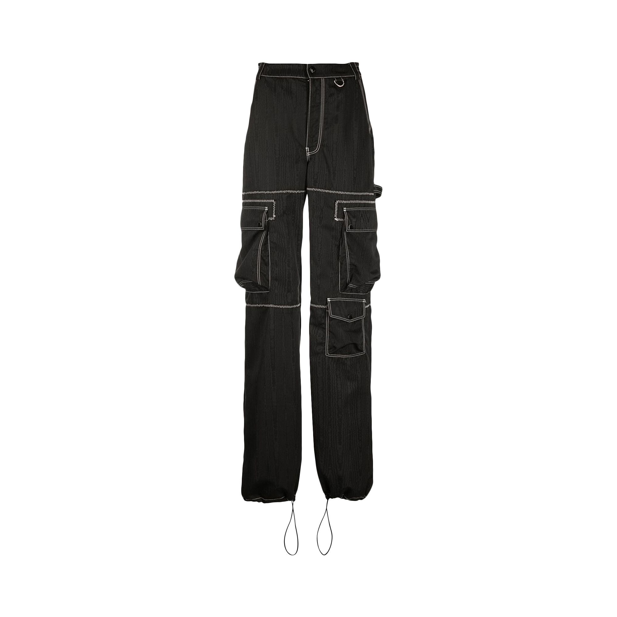 Buy Marine Serre Moire Cargo Pant 'Black' - P120SS23W