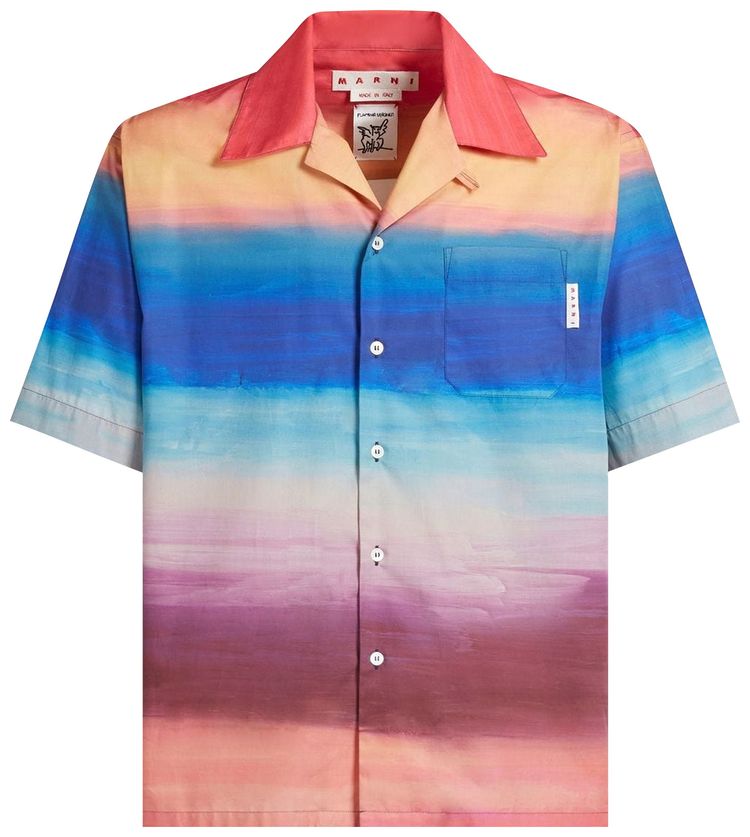Marni Short Sleeve Shirt Multicolor
