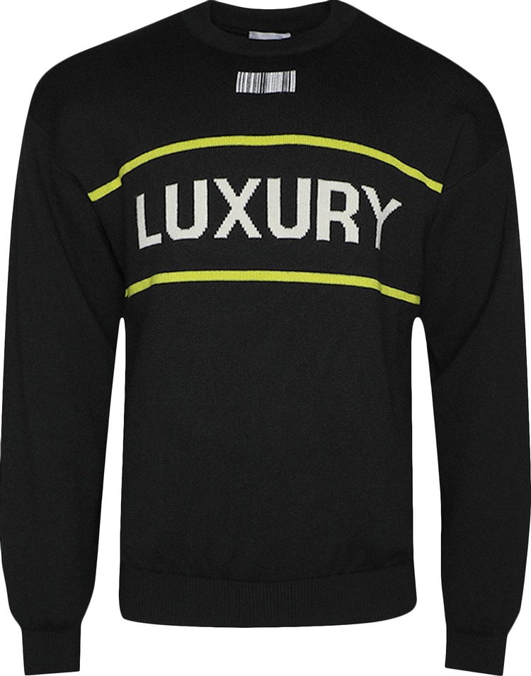 VTMNTS Luxury Knitted Sweater 'Black'