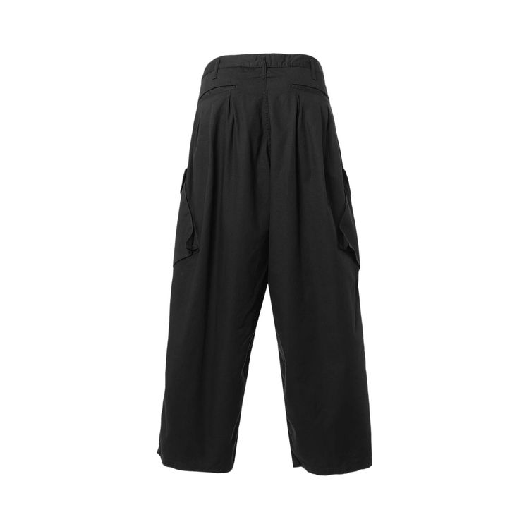 Yohji Yamamoto Pour Homme Tuck Work Pant Black