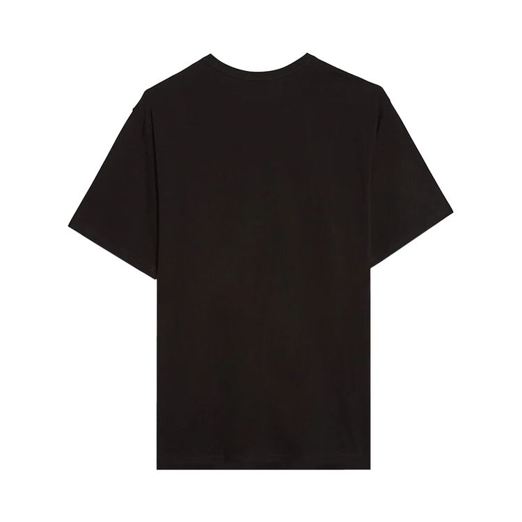 Yohji Yamamoto Pour Homme Round Neck Half Sleeve T Shirt Black