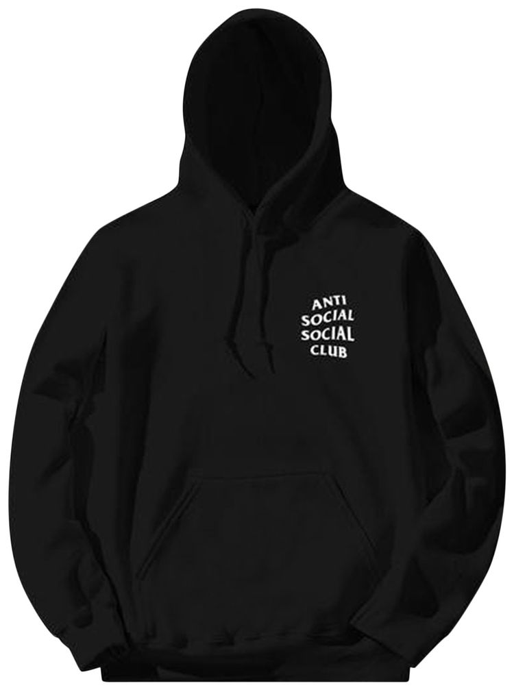Anti Social Social Club Kkoch Hoodie Black