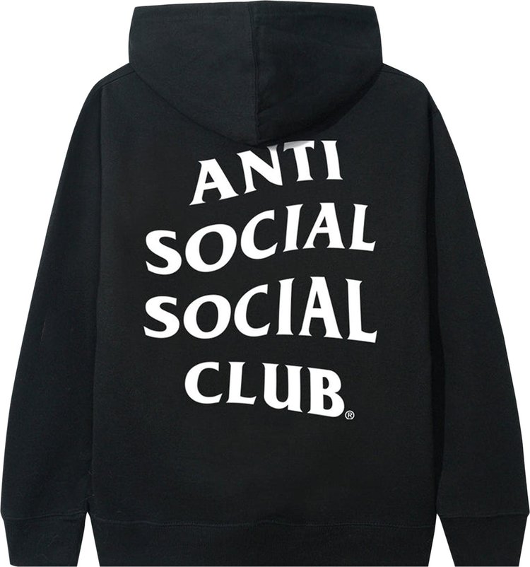 Anti Social Social Club Mind Games Hoodie Black