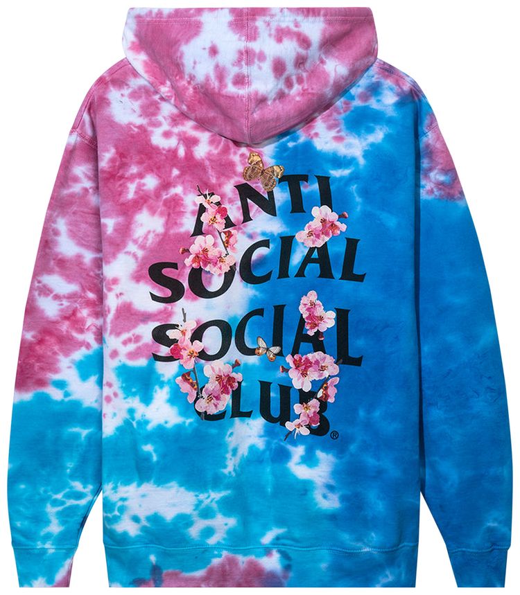 Buy Anti Social Social Club Kkoch Hi-5 Hoodie 'Candy Tie Dye