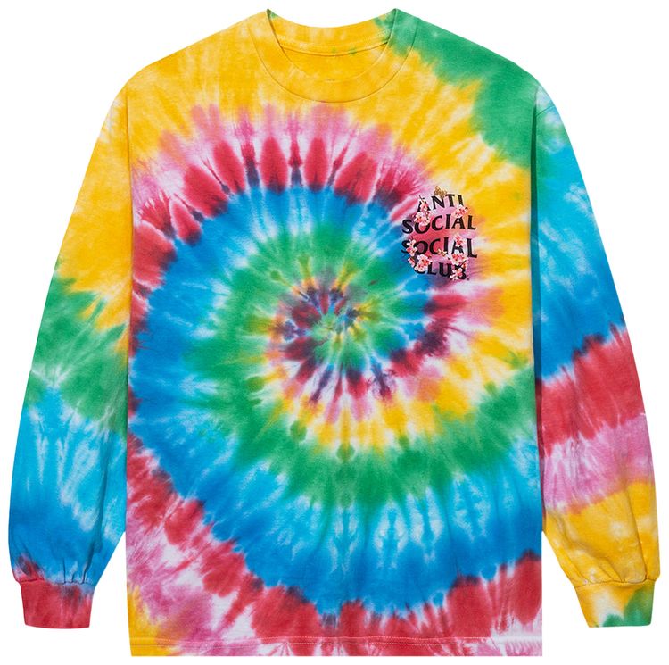 T-shirt Anti Social Social Club Laguna Rainbow Tie Dye - Taille XL - Homme - Neuf Avec étiquettes