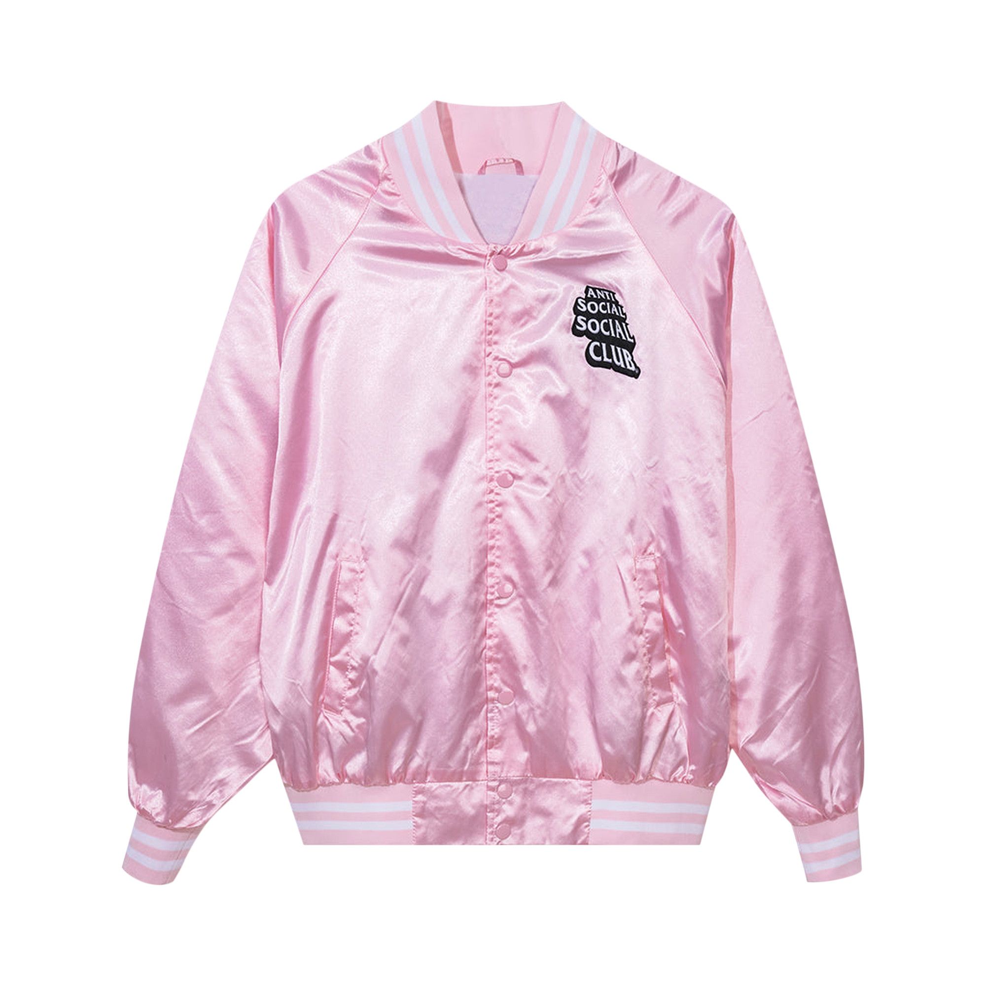 Anti social social club pink jacket 2025