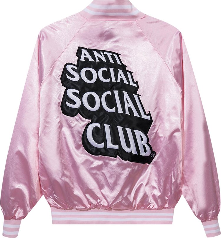 Anti Social Social Club Souvenir Jacket Pink