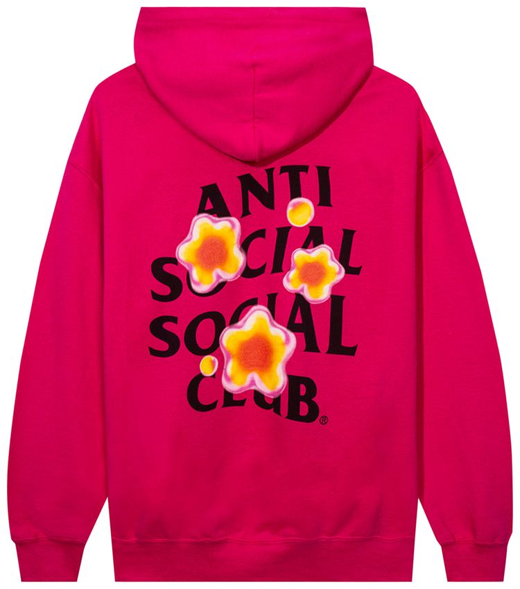 Anti Social Social Club See The Feeling Hoodie Pink