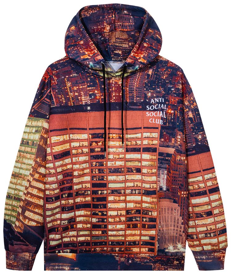 Anti Social Social Club Voyeur Hoodie Multicolor