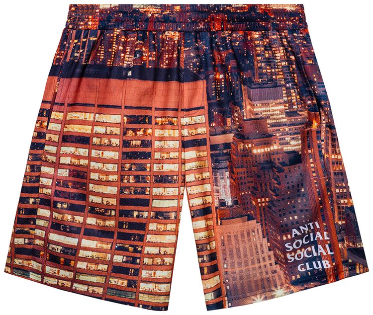 Anti Social Social Club Voyeur Shorts Multicolor
