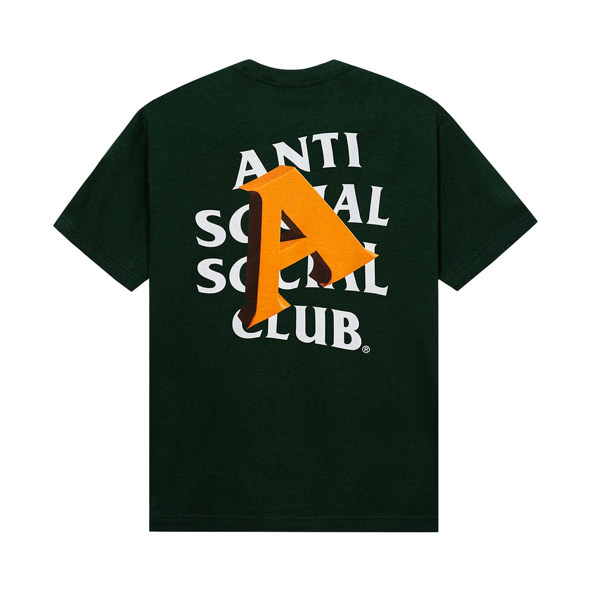 Size xxl Anti Social Social Club A Is For Tee Green