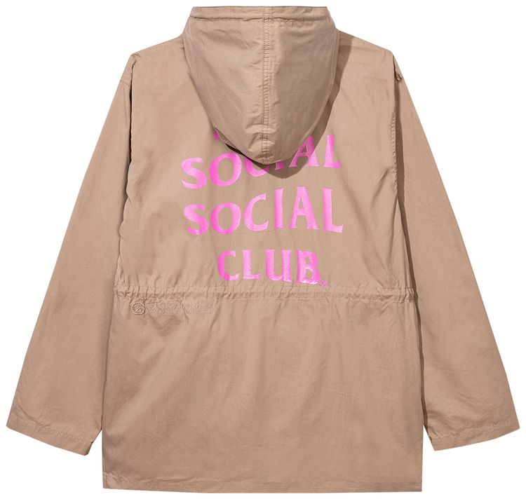Anti Social Social Club x Alpha Anorak Sand