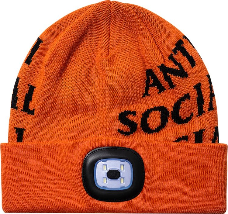 Anti Social Social Club Blair Switch Beanie Orange