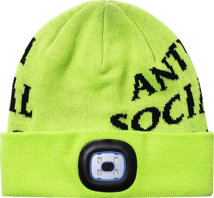 Anti Social Social Club Blair Switch Beanie 'Neon'