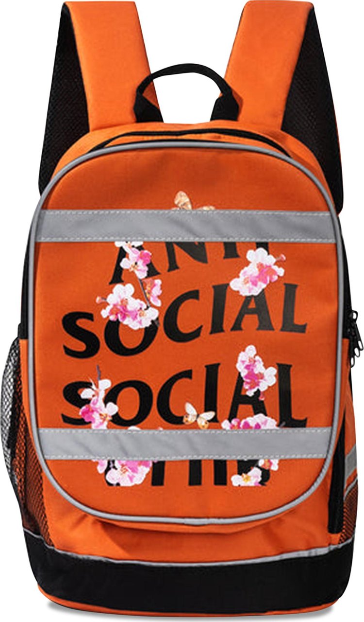 Anti Social Social Club Kkoch 3M High Vis Backpack 'Orange'