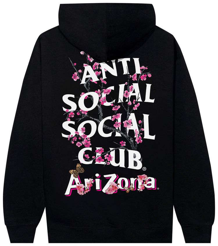 Anti Social Social Club x Arizona Hoodie Tea Set Limited Edition Black