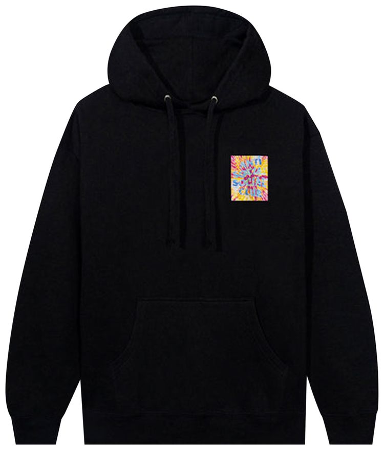 Anti Social Social Club What A TripNo Vacation Hoodie Black