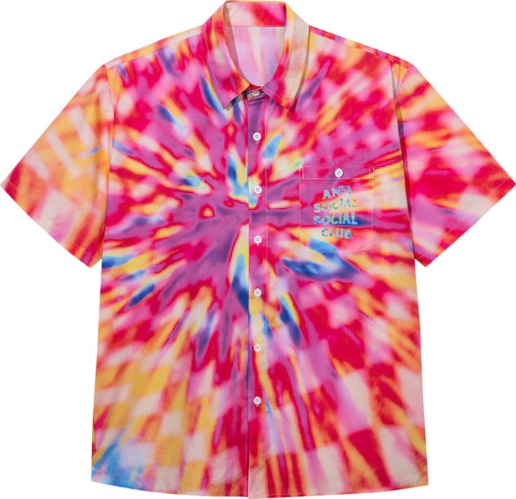 Anti Social Social Club Colorblind Button Up Multicolor