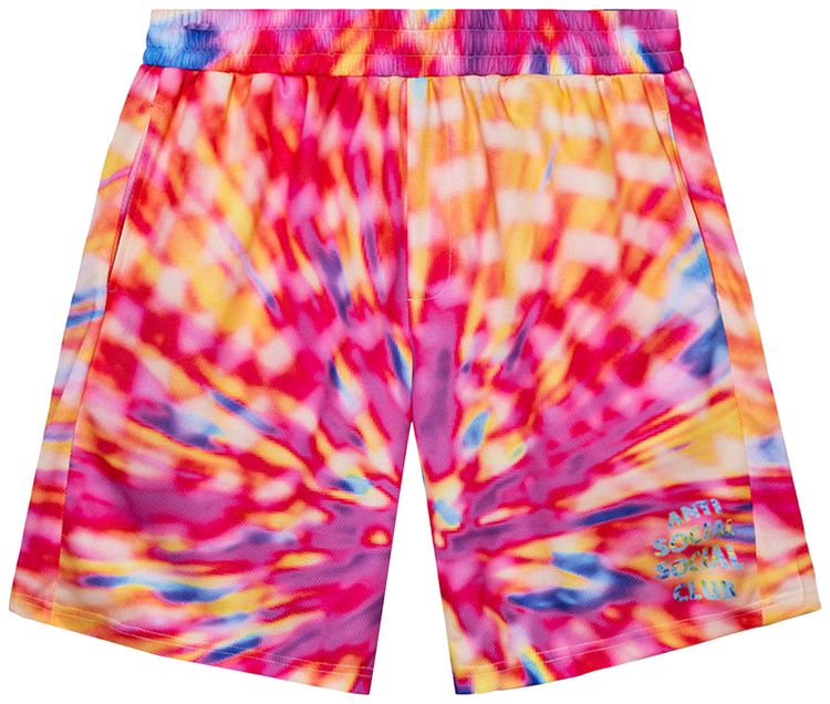 Anti Social Social Club Colorblind Shorts Multicolor