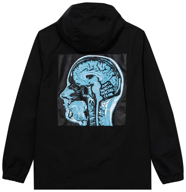 Anti Social Social Club Thought Process Anorak Black