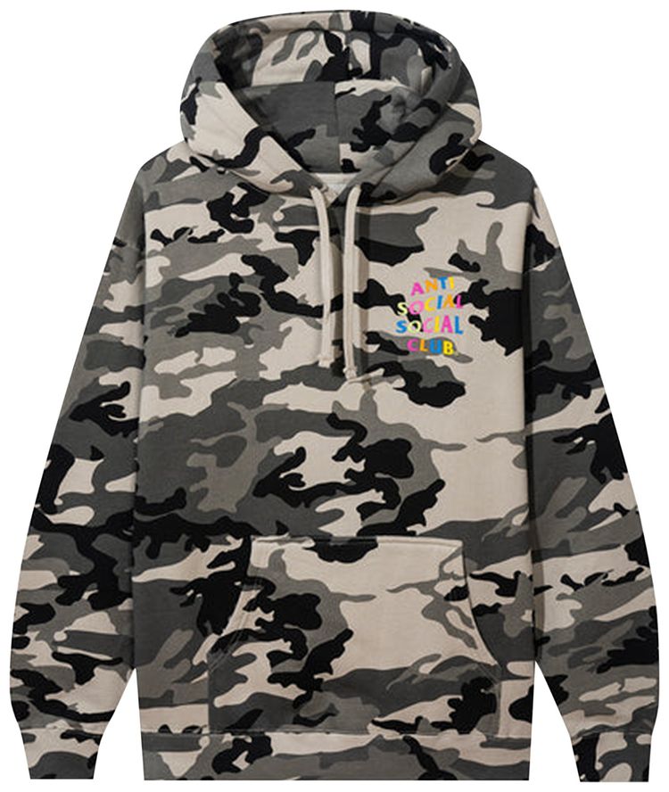 Anti Social Social Club Goodbye Forever Camo Hoodie Camo