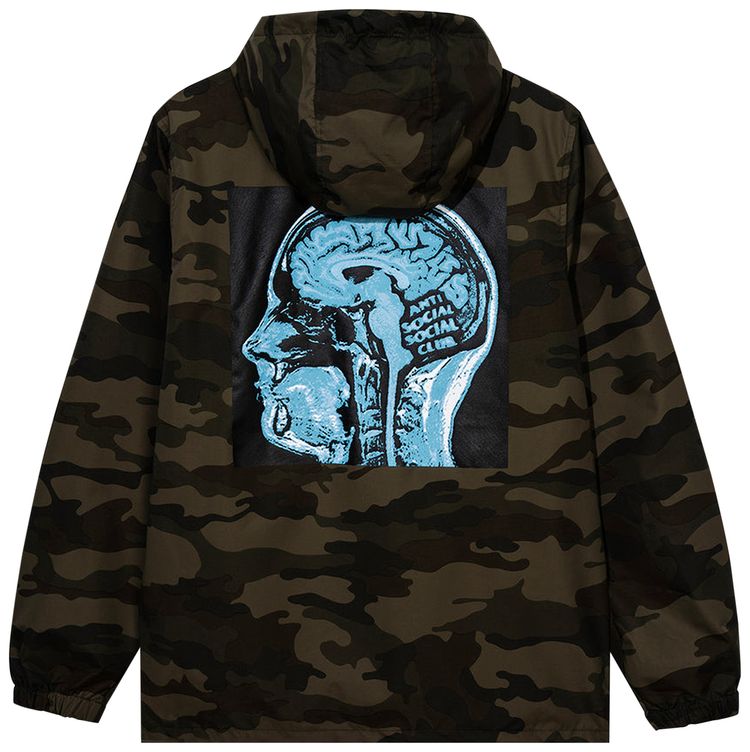 Anti Social Social Club Thought Process Anorak Forest Camo