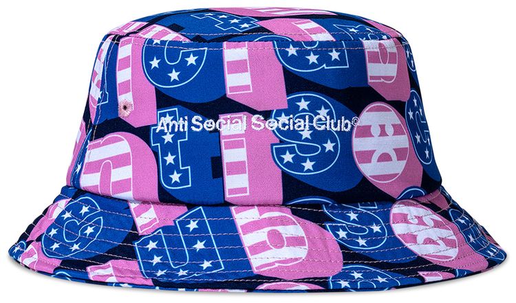 Anti Social Social Club Sign Me Up Bucket Cap Multicolor