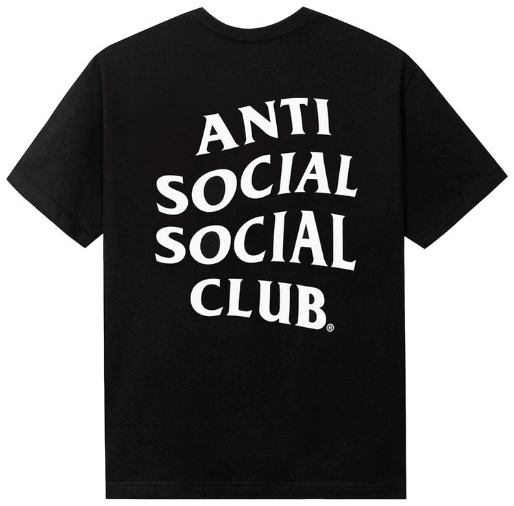 Anti Social Social Club Rotten Apple Of My Eye Tee Black