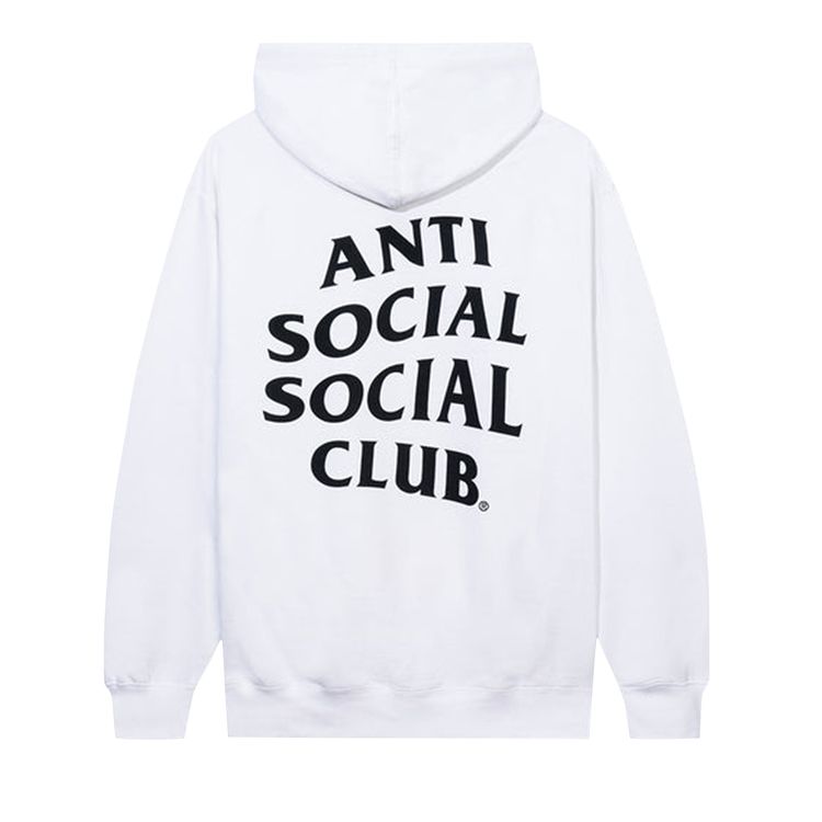 Anti Social Social Club Rotten Apple Of My Eye Hoodie White
