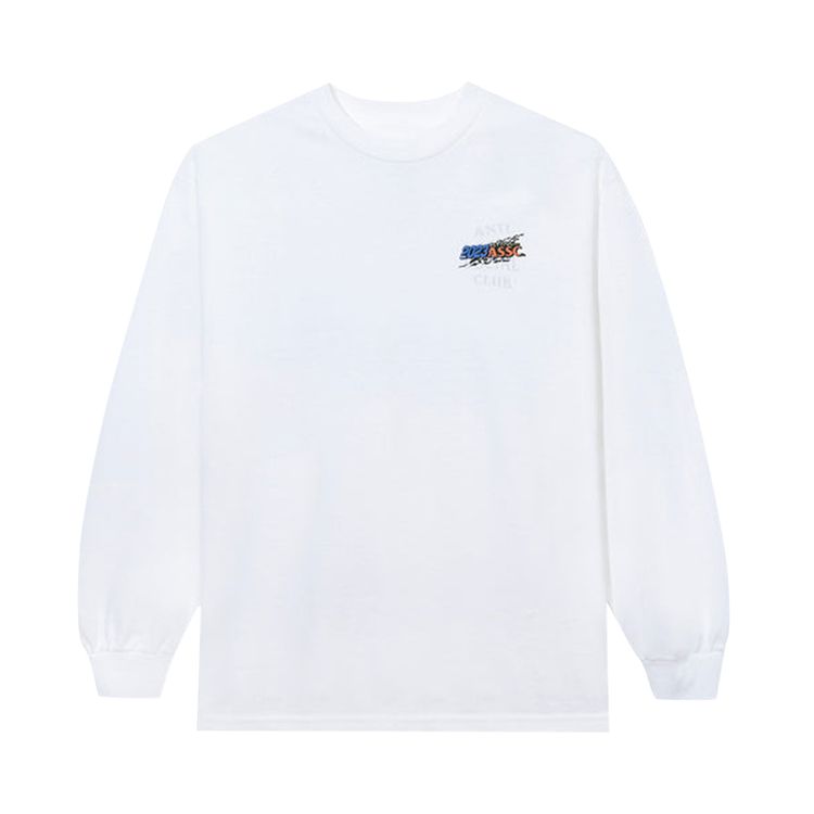 Anti Social Social Club Let It Go Long Sleeve Tee White