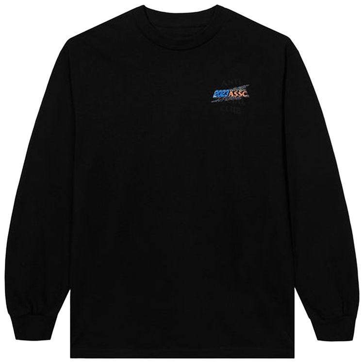 Anti Social Social Club Let It Go Long Sleeve Tee Black