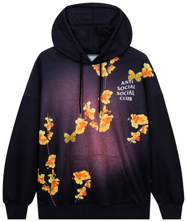 Anti Social Social Club Kkoch Engineered Hoodie Black