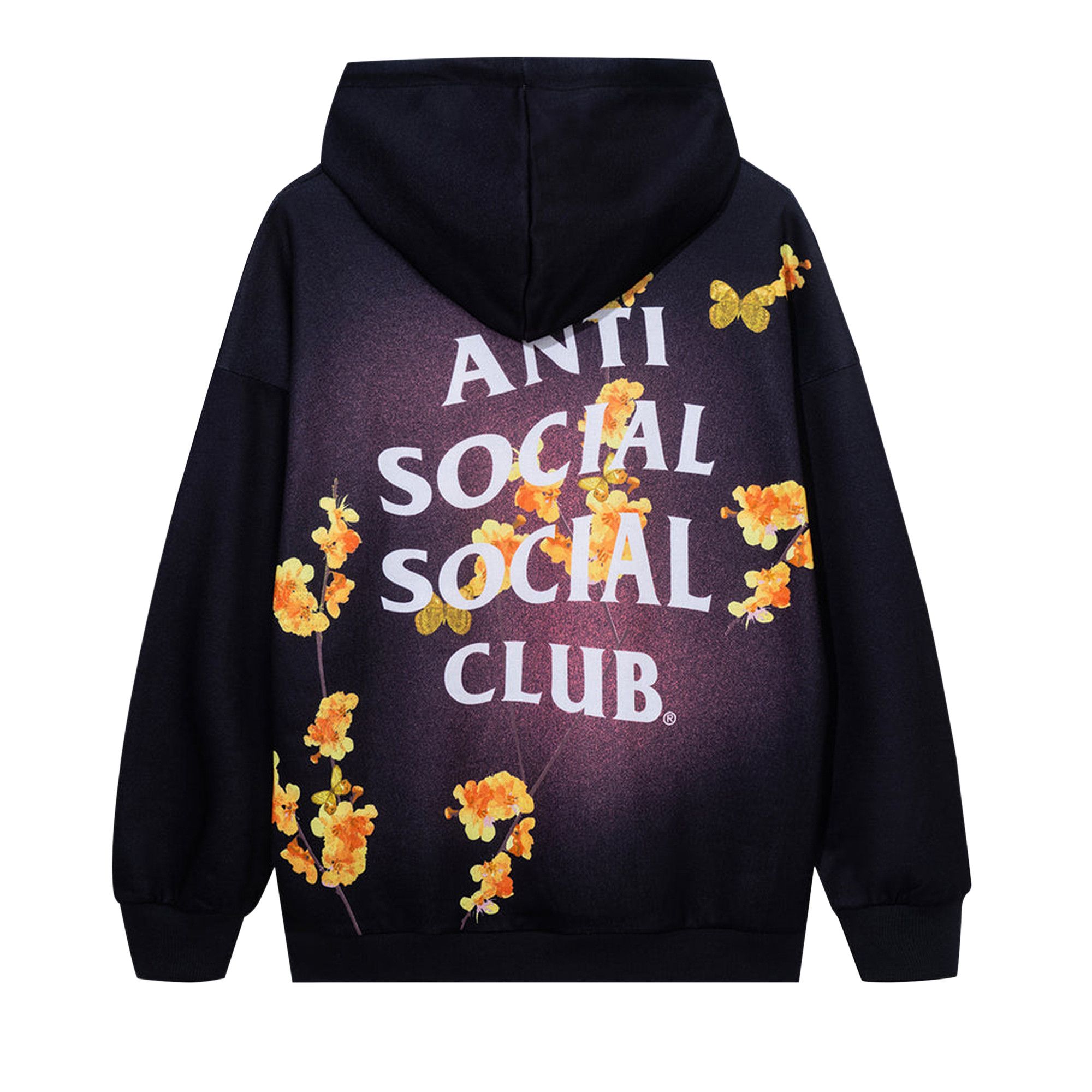 Buy Anti Social Social Club Kkoch Engineered Hoodie Black 0657 1SS230106KEH BLAC GOAT