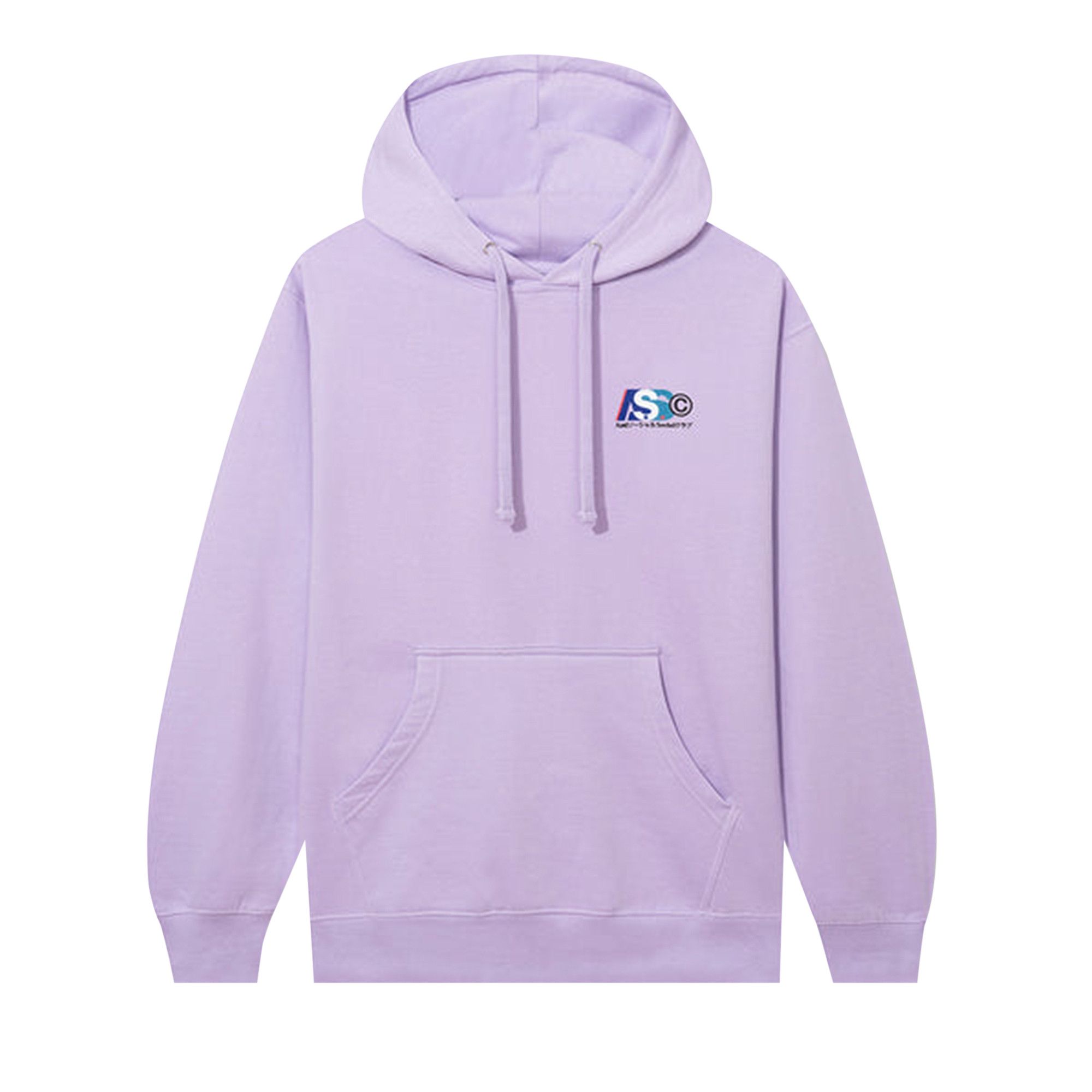 Purple anti social on sale social club hoodie
