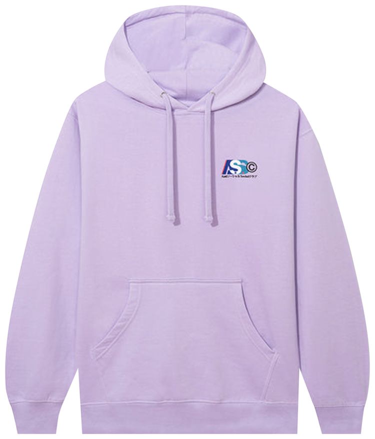 Anti Social Social Club Build Up Hoodie Lavender