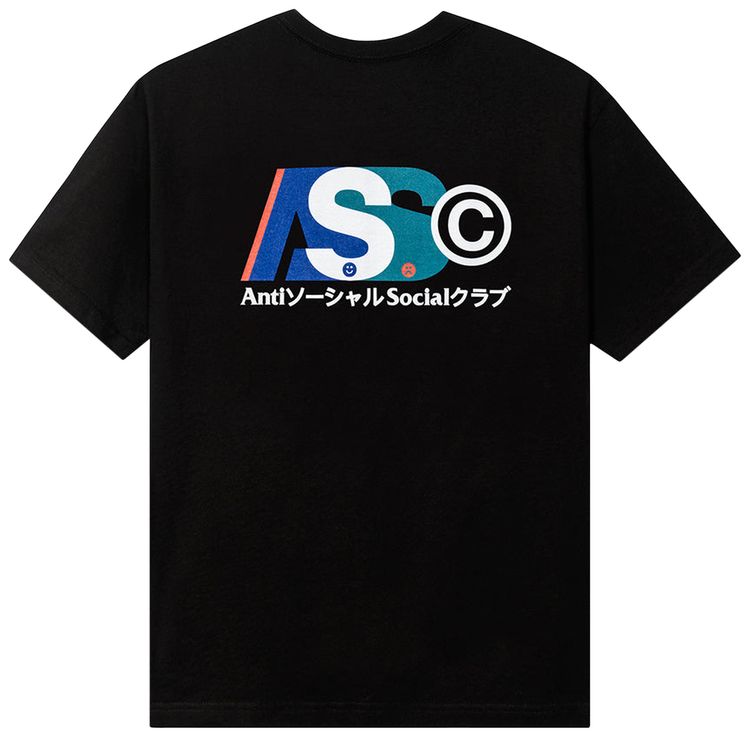 Anti Social Social Club Build Up Tee Black