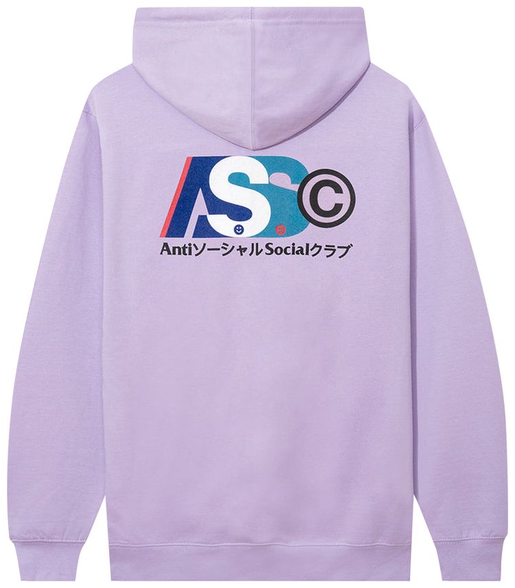 Anti Social Social Club Build Up Hoodie Lavender