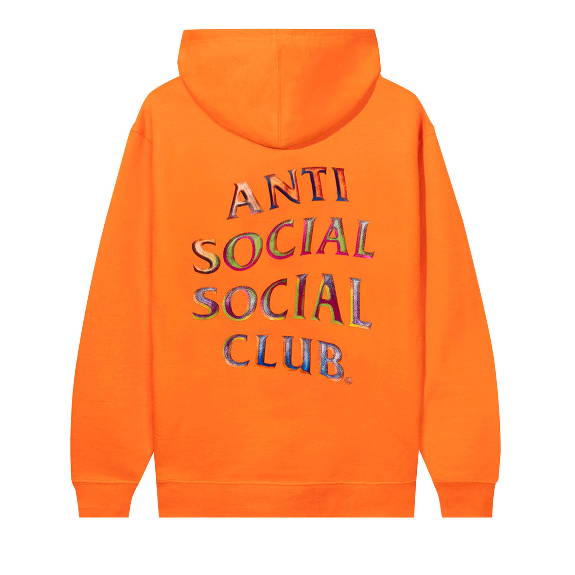 Buy Anti Social Social Club Temporary Memory Hoodie 'Orange