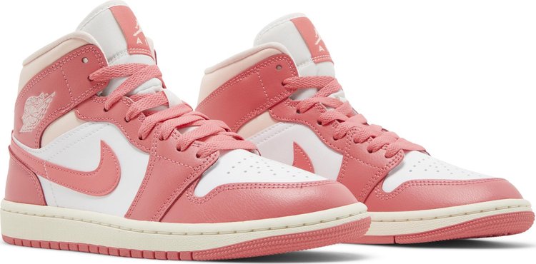 Wmns Air Jordan 1 Mid Strawberries and Cream