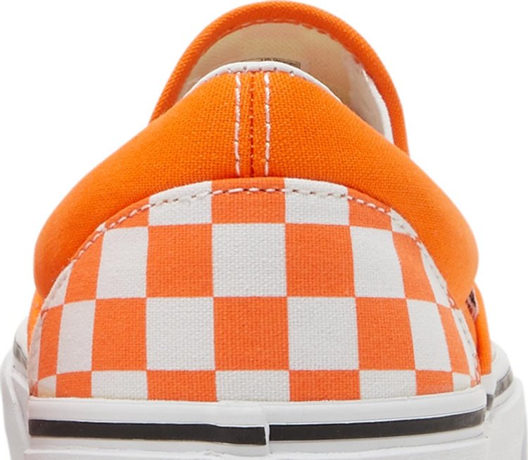 Classic Slip On Orange Tiger Checkerboard