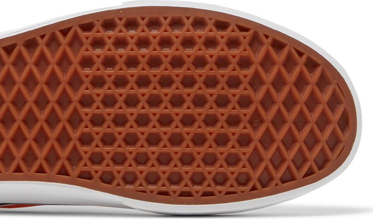 Classic Slip On Orange Tiger Checkerboard