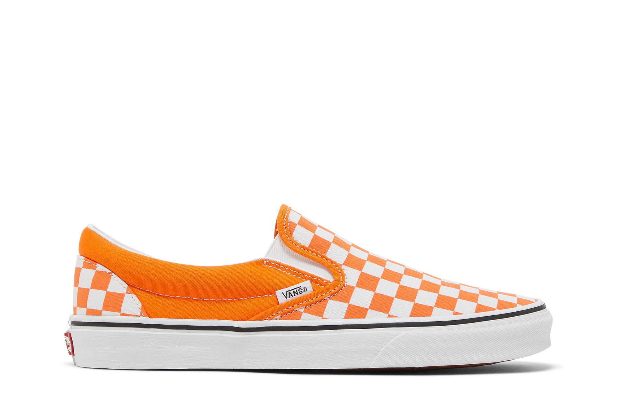 Tiger check vans slip store on