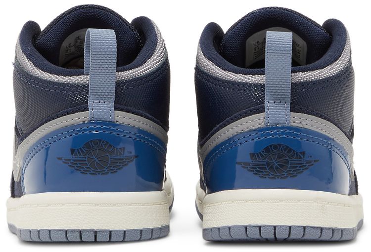 Air Jordan 1 Mid SE Craft TD Inside Out   Obsidian