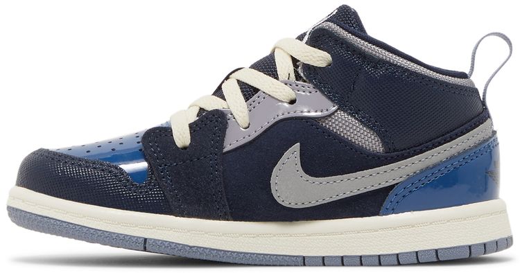 Air Jordan 1 Mid SE Craft TD Inside Out   Obsidian