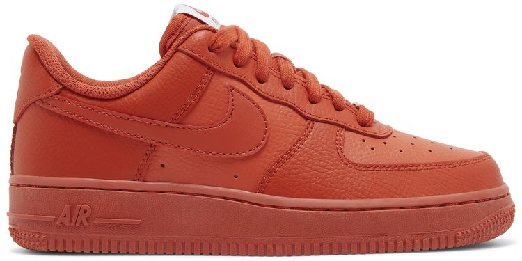 mens orange air force ones