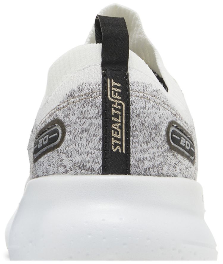 Brooks Wmns Glycerin StealthFit 20 White Black Cream